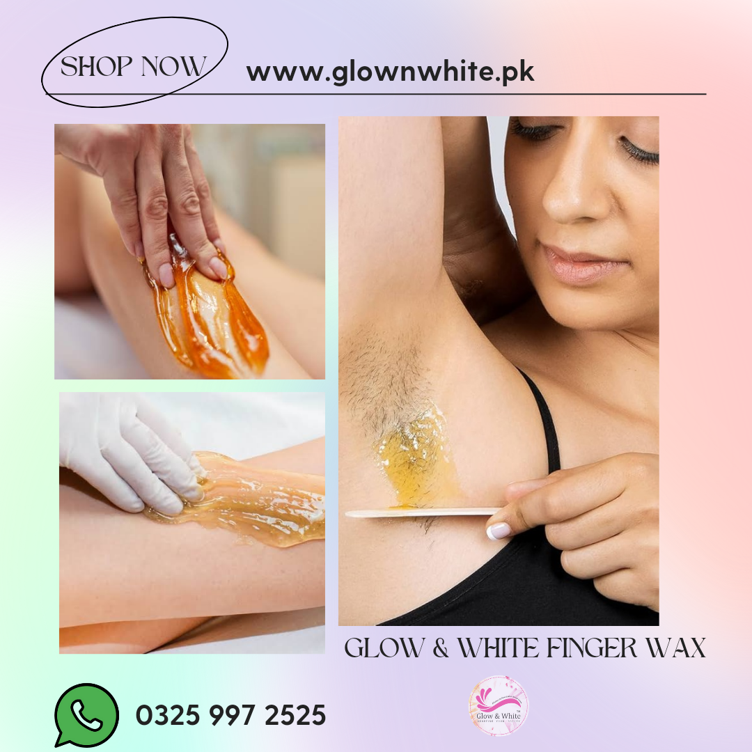 Glow & White Finger Soft Wax Aloe Vera (125gm)