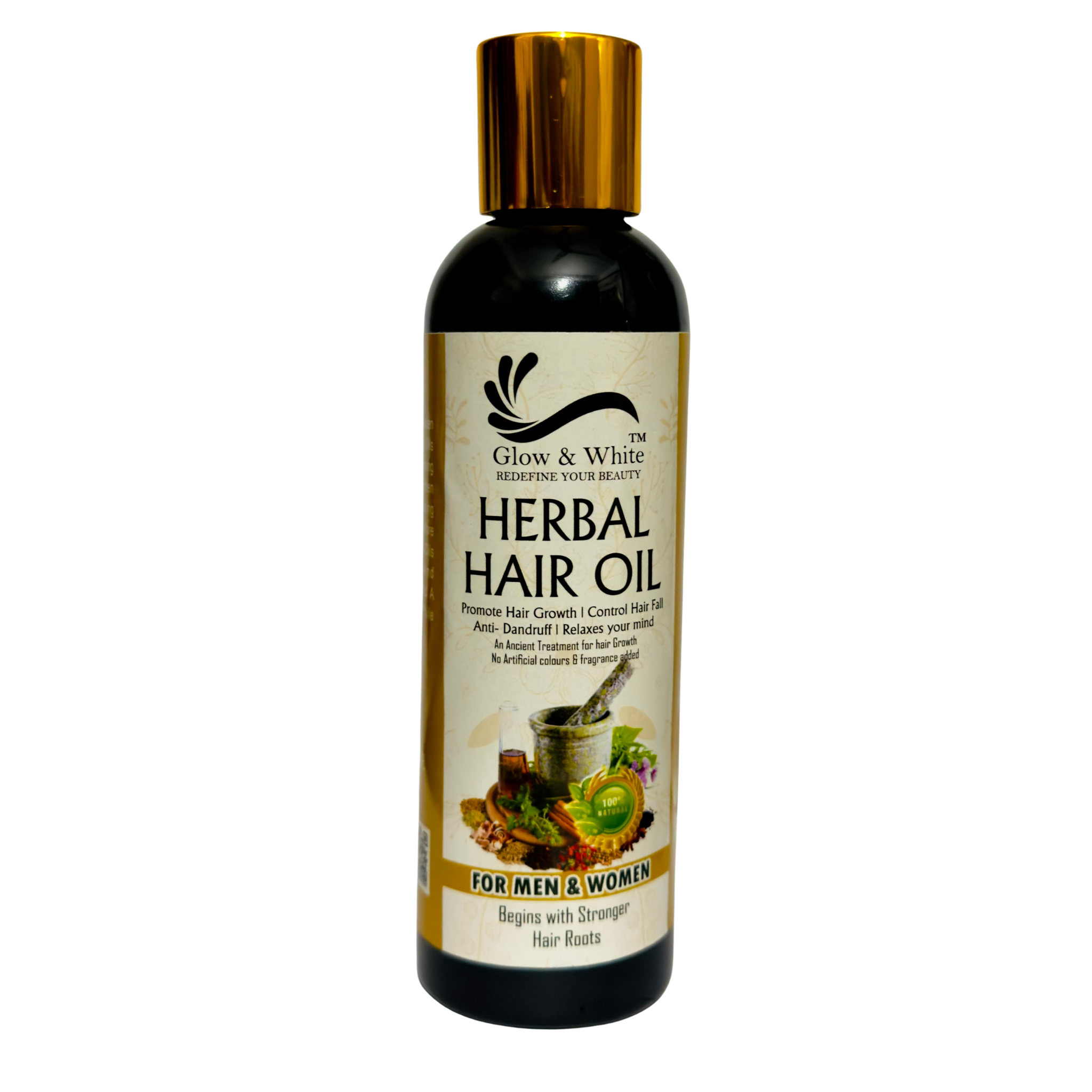 Herbal Hair Oil by Glow & White
