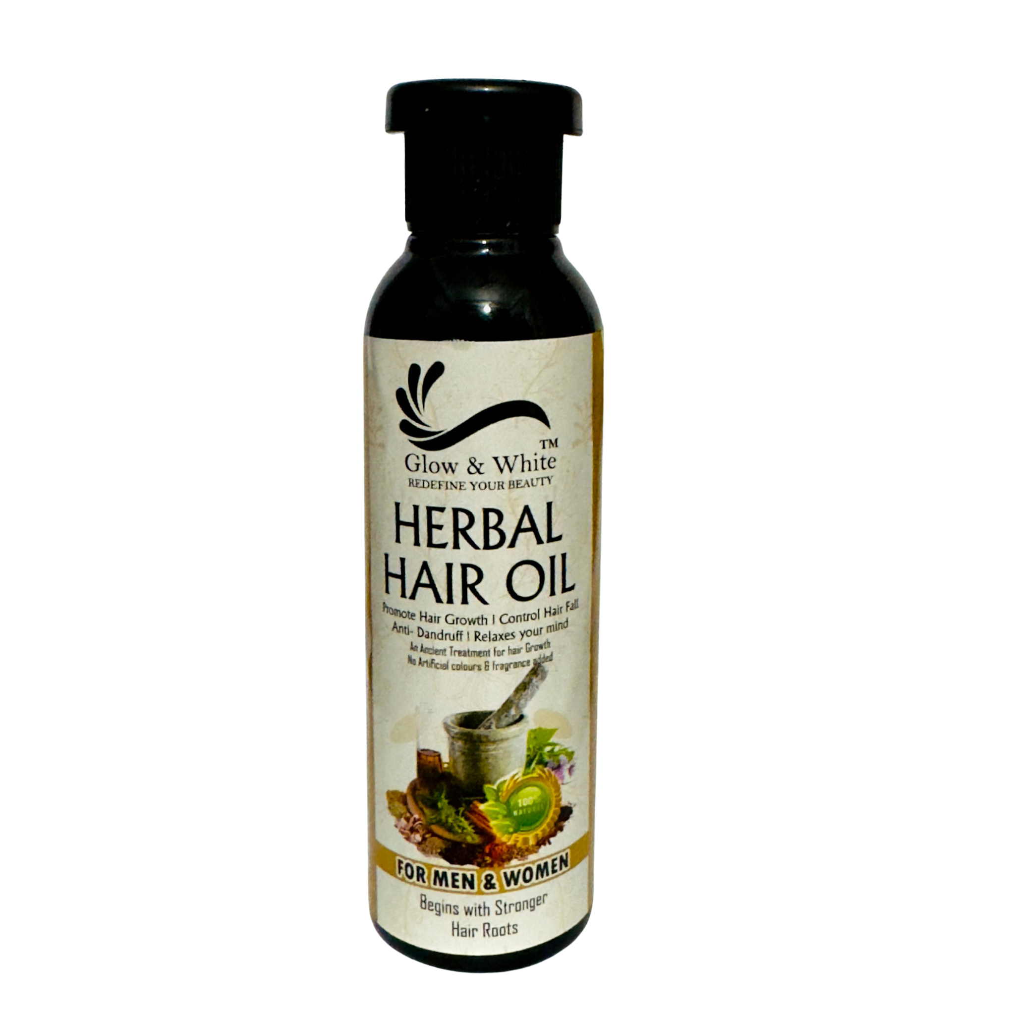 Herbal Hair Oil by Glow & White