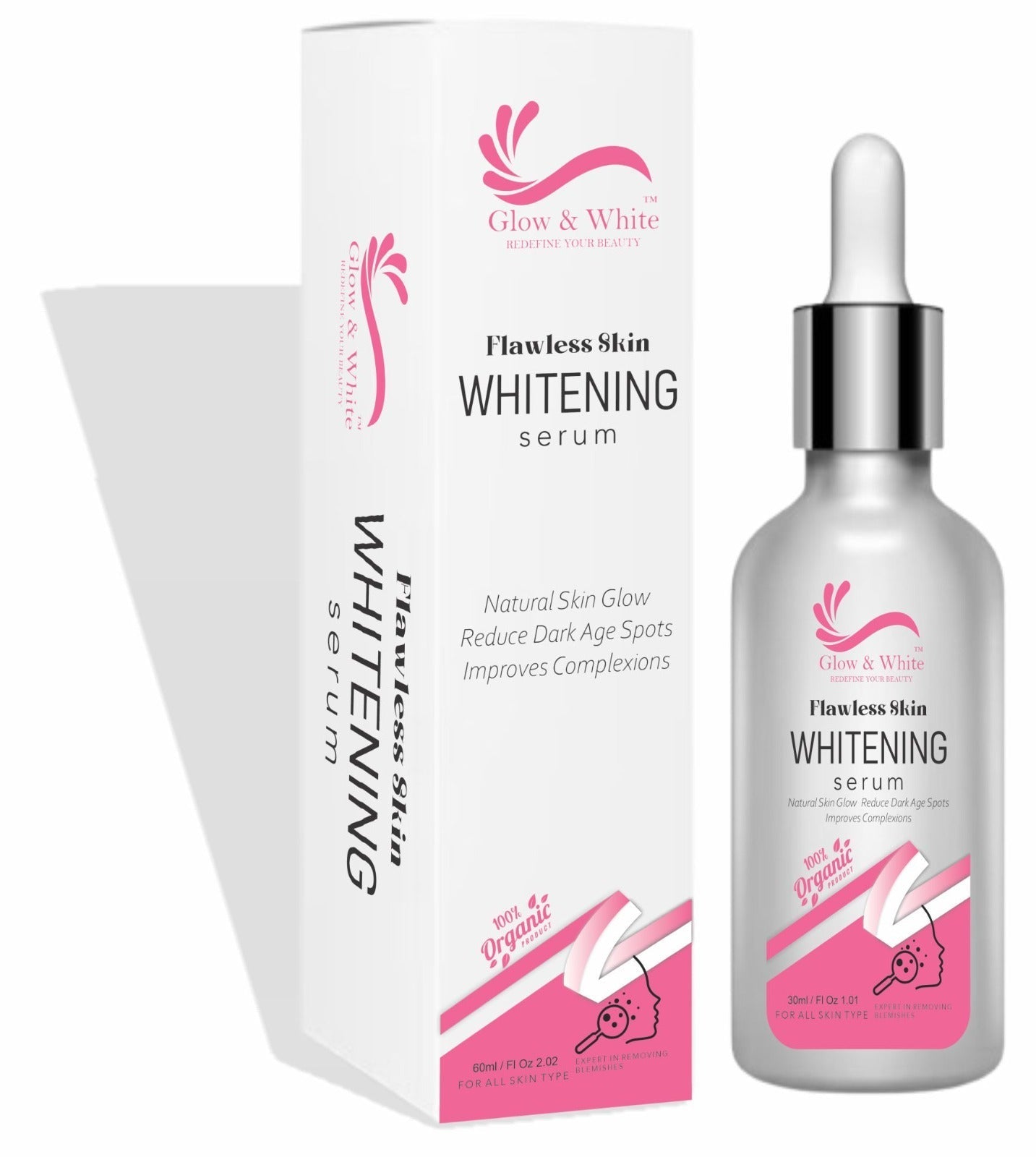 Glow & White Retinol Skin Recharge & Anti-Aging Night Serum